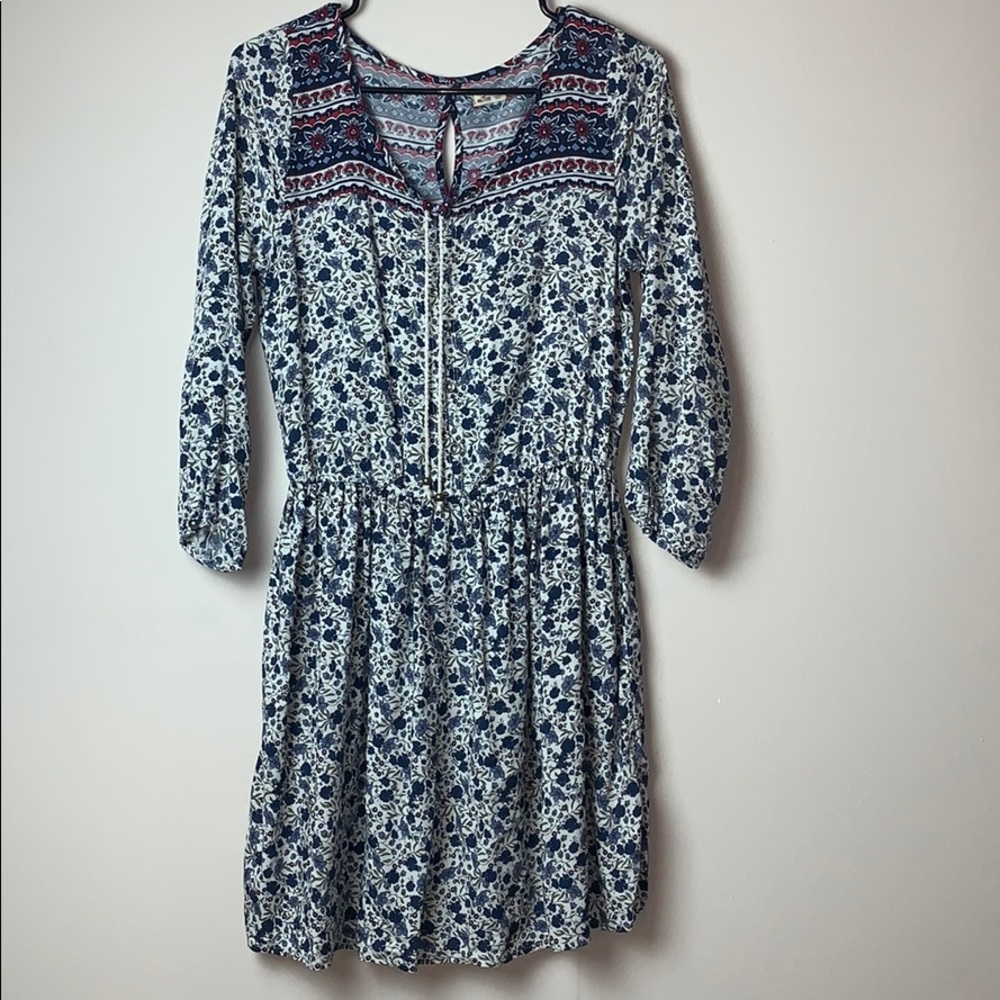 Hollister Flower Pattern Dress